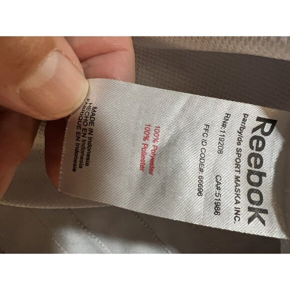 Florida Gridiron Preps High School Reebok #19 Amelchanka Hockey Jersey L White - Picture 5 of 10